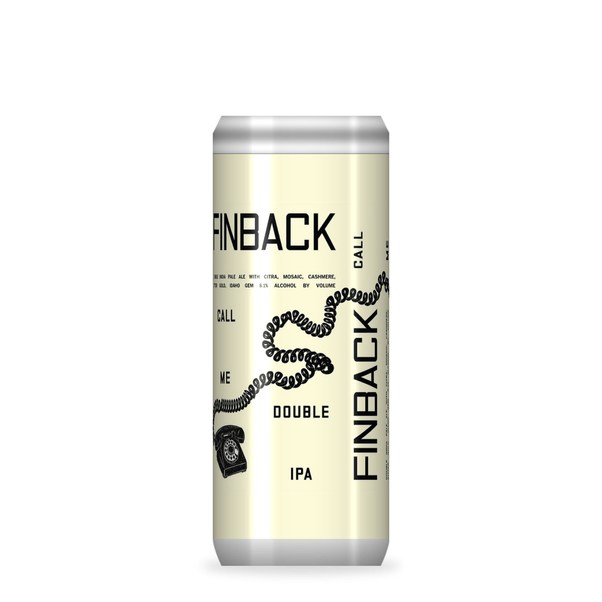 Finback - Call Me - Double Hazy IPA