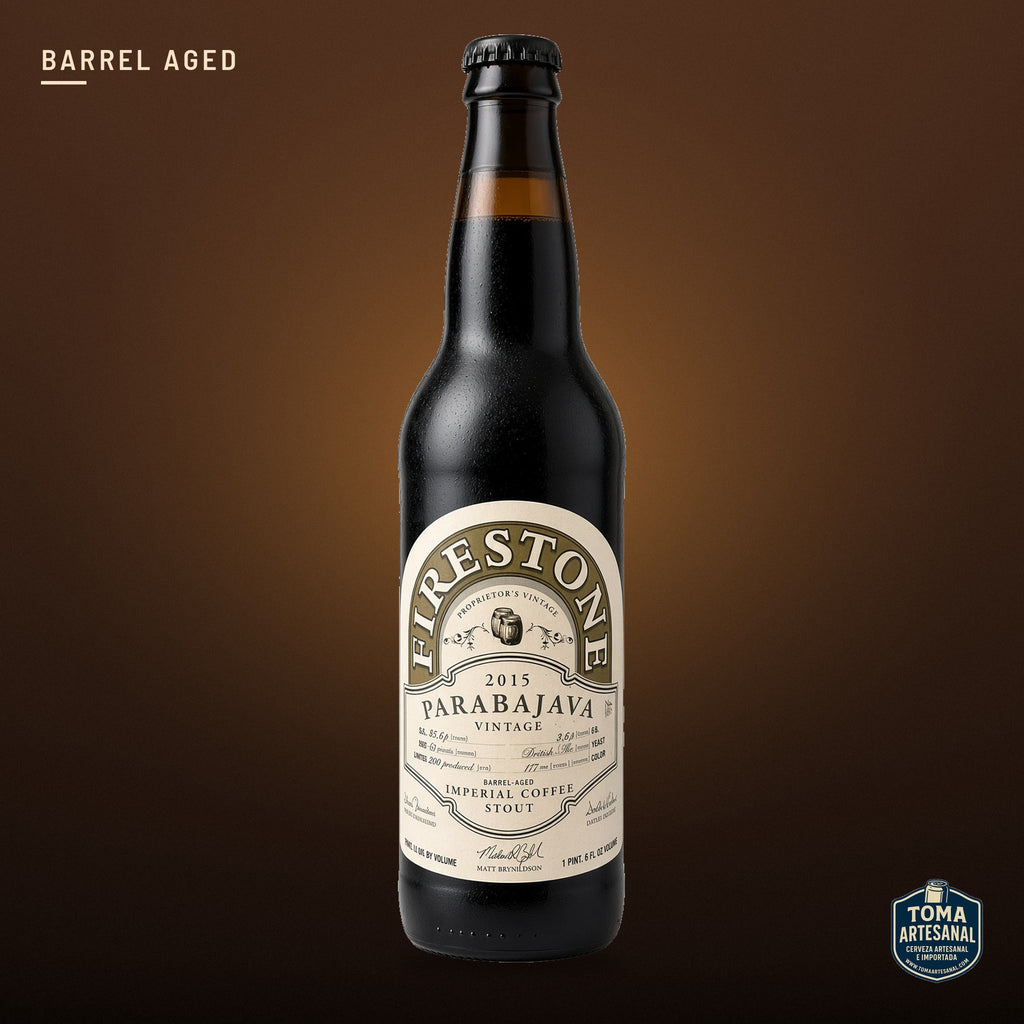 Cerveza Firestone - Parabajava 2015 – Barrel Aged Imperial Coffee Stout | Toma Artesanal
