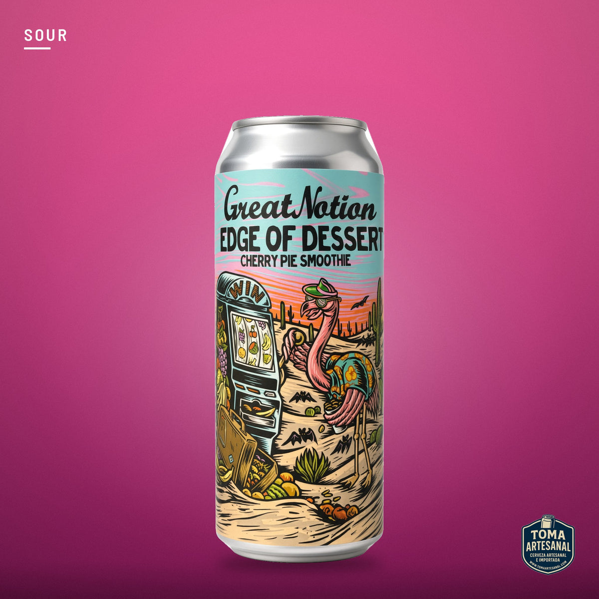 Cerveza Great Notion - Edge Of Desert (Cherry Pie Smoothie) – Smoothie Sour | Toma Artesanal