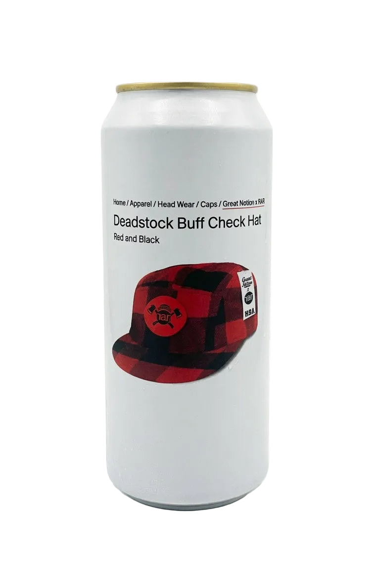 Rar & Great Notion - Deadstock Buff Check Hat - Hop Saturated Ale - 7.9% ABV