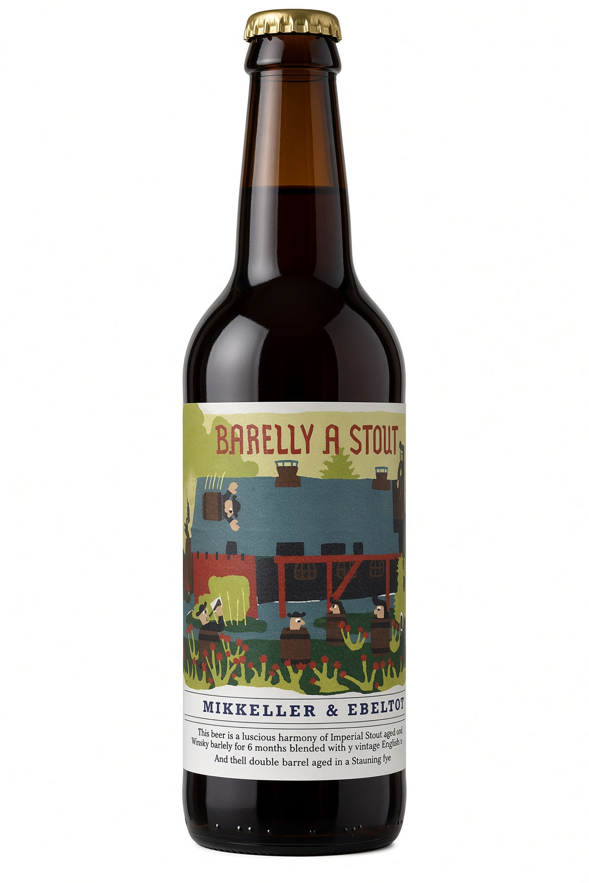 Mikkeller x Ebeltoft Gårdbryggeri - Barelly A Stout - Imperial Stout