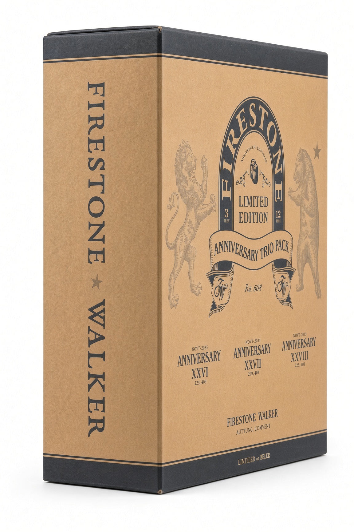 Firestone - Anniversary Trio Pack - 3 Barrel Aged Strong Ales