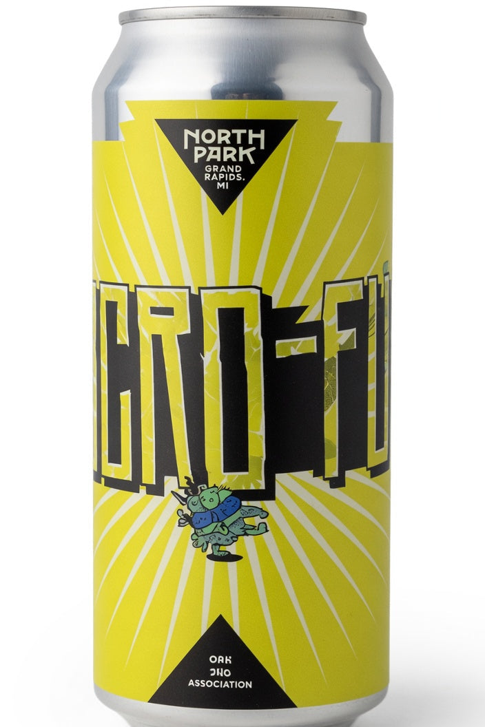 North Park - Micro-Fu! (Extra Pale Ale with Amarillo, Citra, Columbus, Krush, Mosaic and Simcoe)
