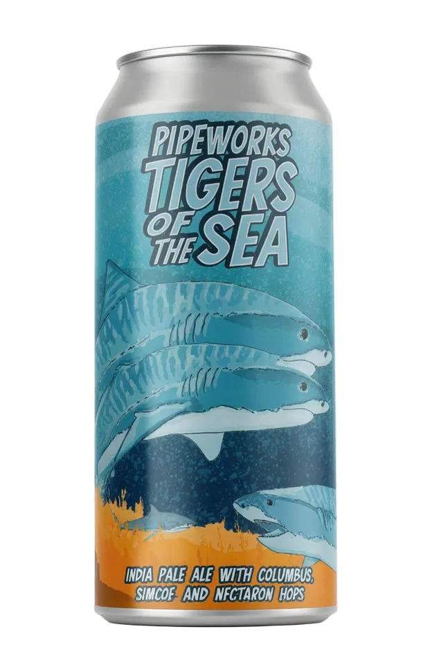 Pipeworks - Tigers Of The Sea - India Pale Ale with Columbus, Simcoe, and Nectaron Hops
