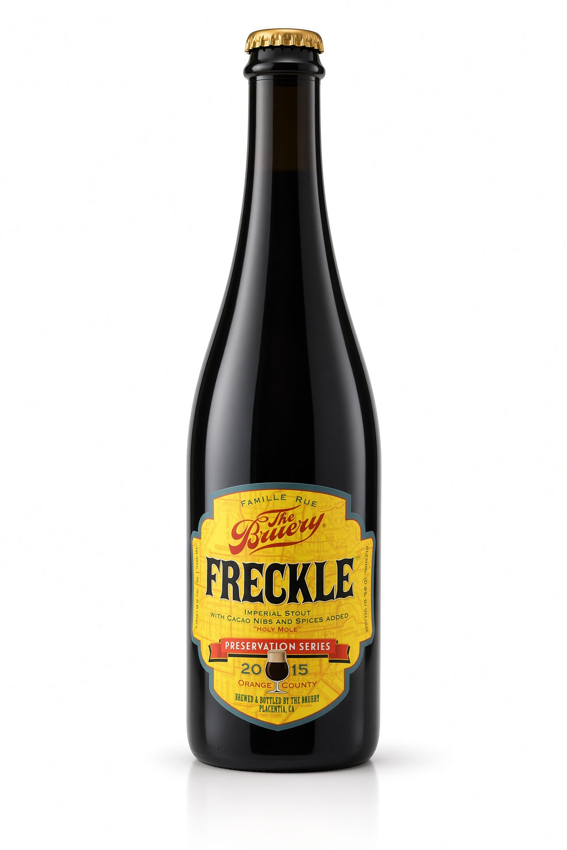 The Bruery -  Freckle (2015) - Imperial Stout With Cacao Nibs And Spices Added