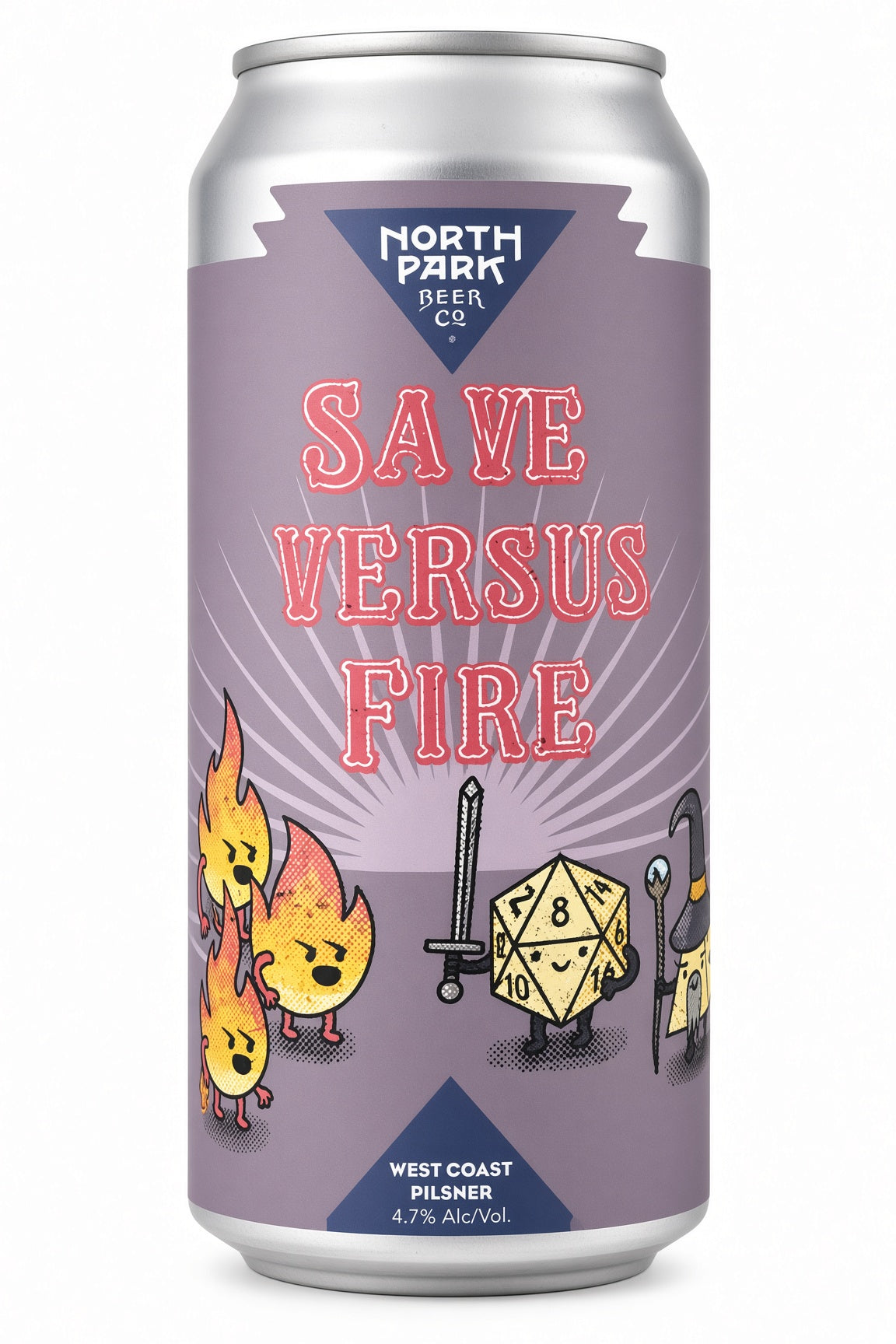 North Park - Save Versus Fire - Rye Pilsner Dry Hopped