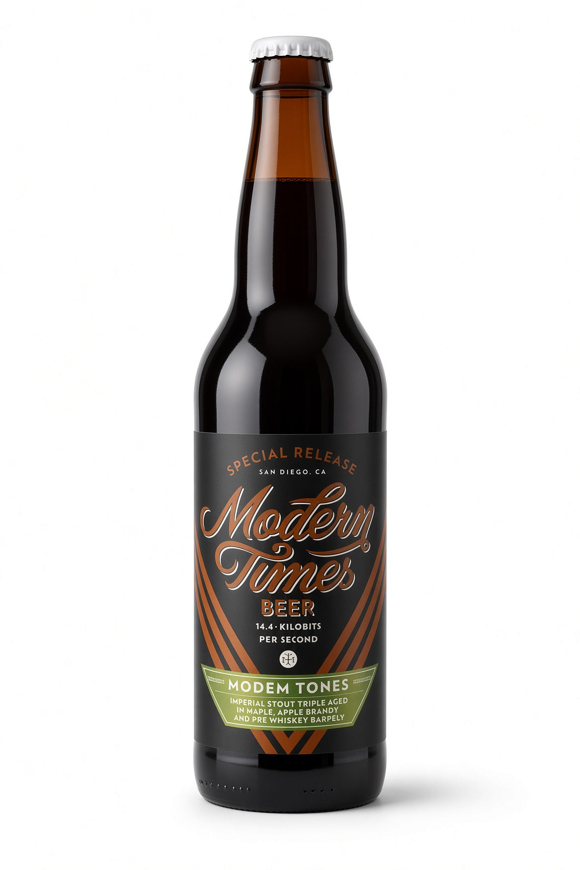 Modern Times - Modem Tones: Triple Aged in Maple, Apple Brandy, and Rye Whiskey Barrels - Barrel Aged Imperial Stout