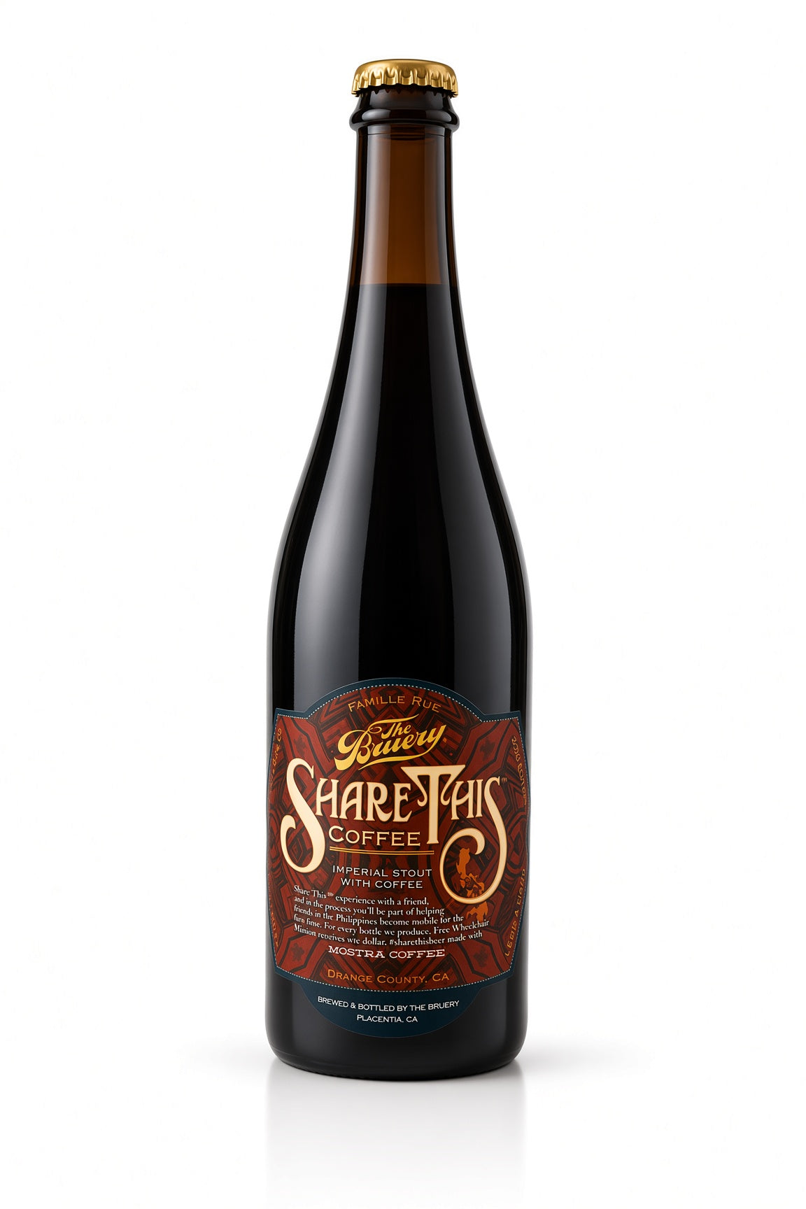 The Bruery - Share This Coffee (2016) - Imperial Stout With Coffee