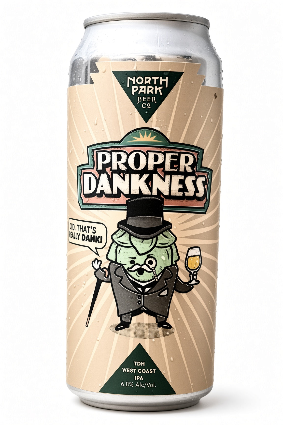 North Park - Proper Dankness - TDH West Coast IPA