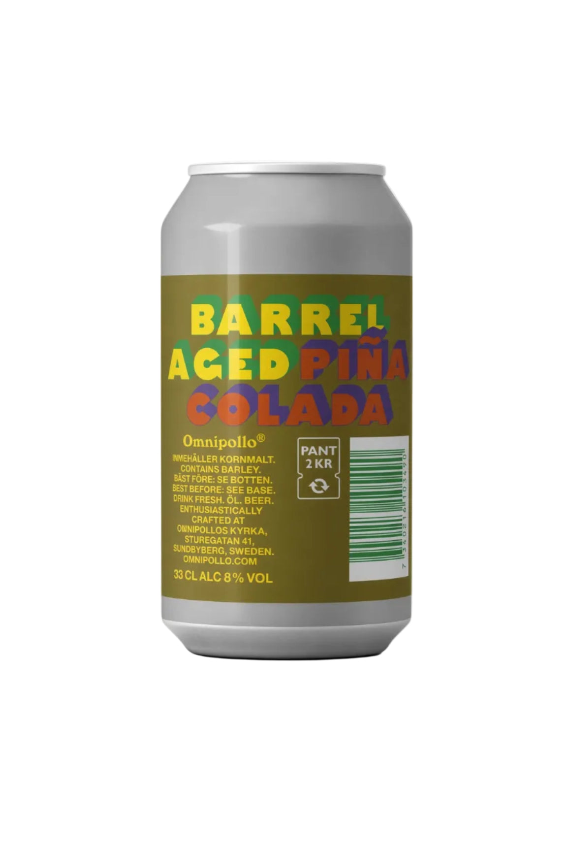 Omnipollo - ? Soft Serve Barrel Aged Pina Colada - 12-Month Bourbon  BA Fruited Piña Colada Sour