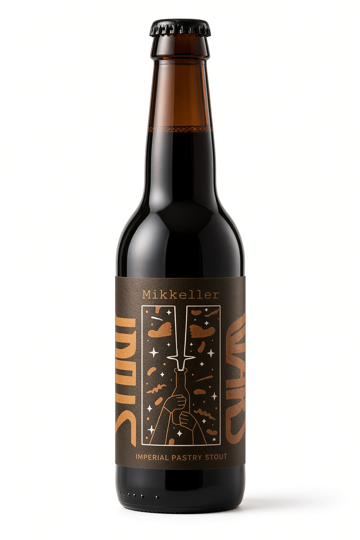 Mikkeller - Stout Wars - Imperial Pastry Stout Infused with Crushed Ceylon Cinnamon Sticks, Natural Coconut Extract & Real Vanilla Beans