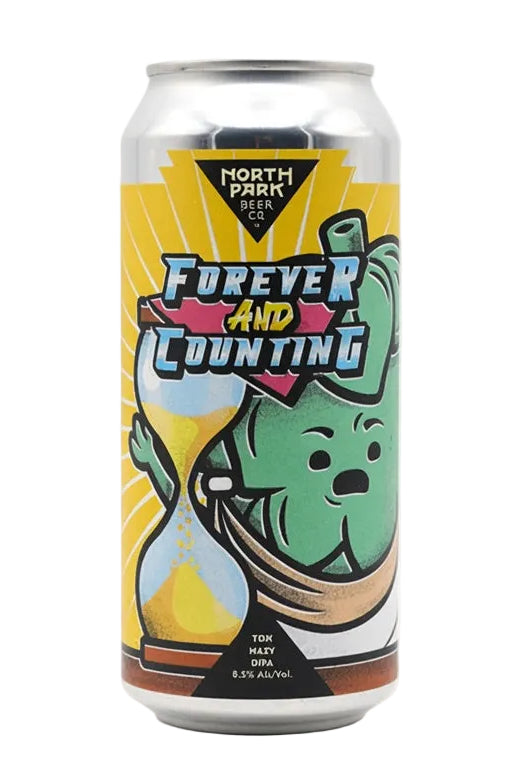 North Park - Forever and Counting (DDH Hazy DIPA with Citra, Nelson, Rakau, Riwaka and Nectaron