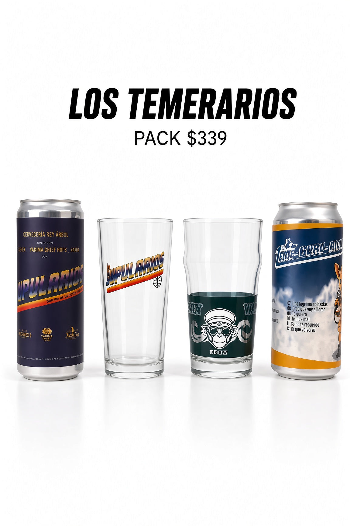 Paquete Los Temerarios (Edición Especial)