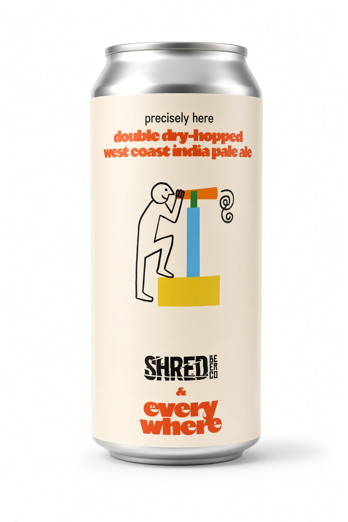 Everywhere x Shred - Precisely Here - DDH West Coast IPA