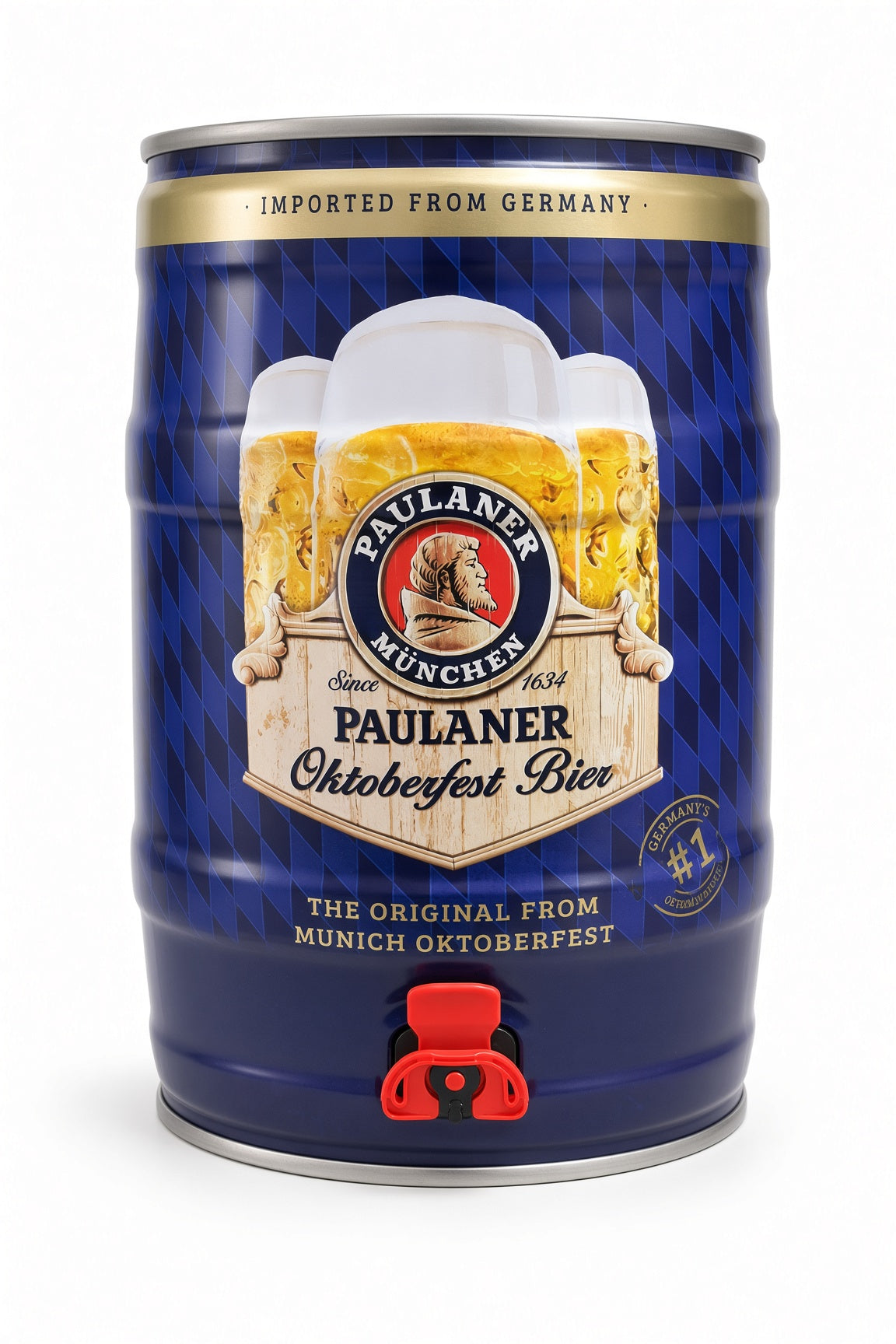 Paulaner - Paulaner Oktoberfest Bier  (5 Lts)- Oktoberfest Bier / Märzen (Envío incluído)
