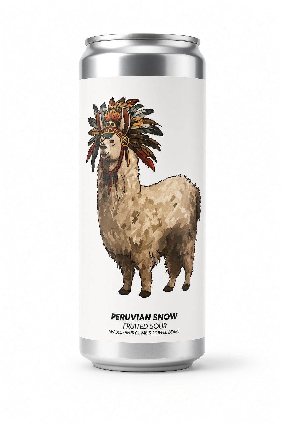 Brewski - Peruvian Snow - Fruited Sour with Blueberry, Lime & Coffee Beans