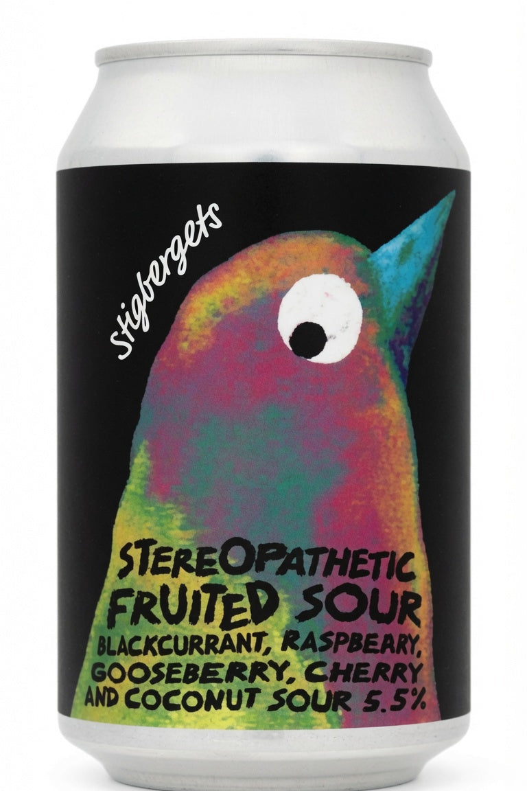 Stigbergets - Stereopathetic - (Fruited Sour with Blackberry, Raspberry, Gooseberry, Cherry and Coconut)