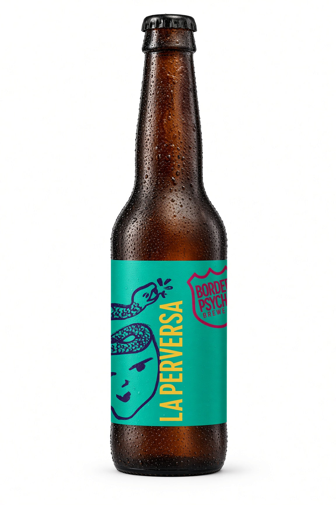 Border Psycho - La Perversa - Double IPA con Centennial, Columbus y Simcoe