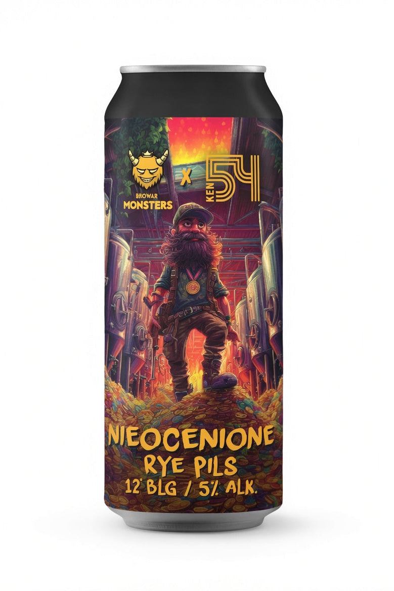 Browar Monsters - Nieocenione (Rye Pils with Styrian Wolf, Saaz, Lubelski) | 5,00%