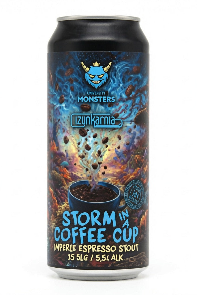 Browar Monsters - Storm in a Coffee Cup (Double Espresso Oatmeal Stout with Speciality Coffee) | 5,50%