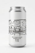 Fidens - Placed Flowers with Peach - Quadruple IPA with peach, and brewed with Citra, Nelson, and Peacharine hops.