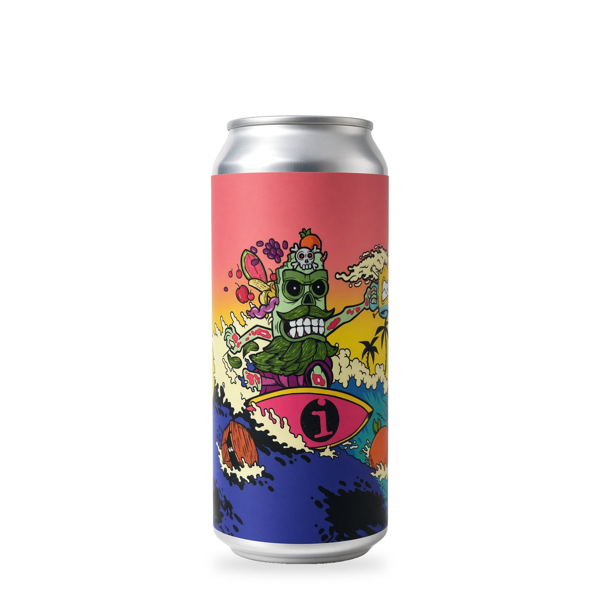 Cerveza Imprint x Beer Zombies - Schmoojee Surf Zombies - Zombie Tiki Cocktail (Smoothie Sour with Passionfruit, Orange, Lemon & Rum Soaked Pineapple Rings)
