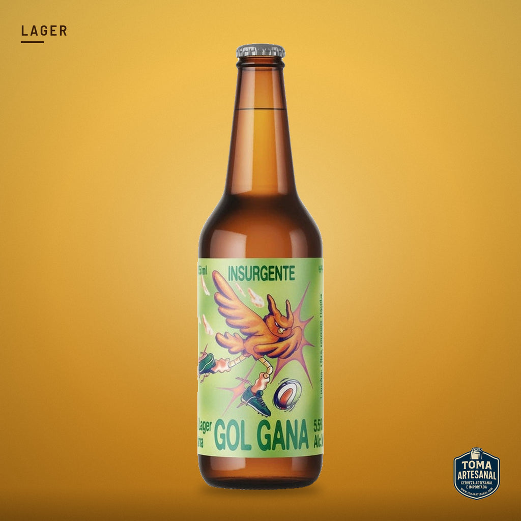 Cerveza Insurgente - Gol Gana – Hoppy Lager Mexicana | Toma Artesanal