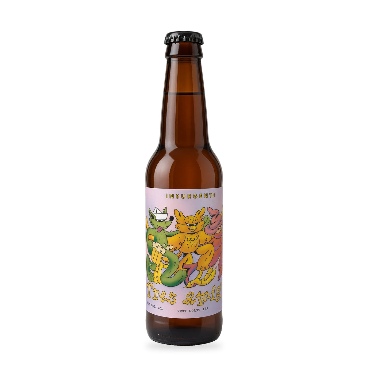 Cerveza Insurgente x Wendlandt x Fauna - Tres Amigos - West Coast IPA