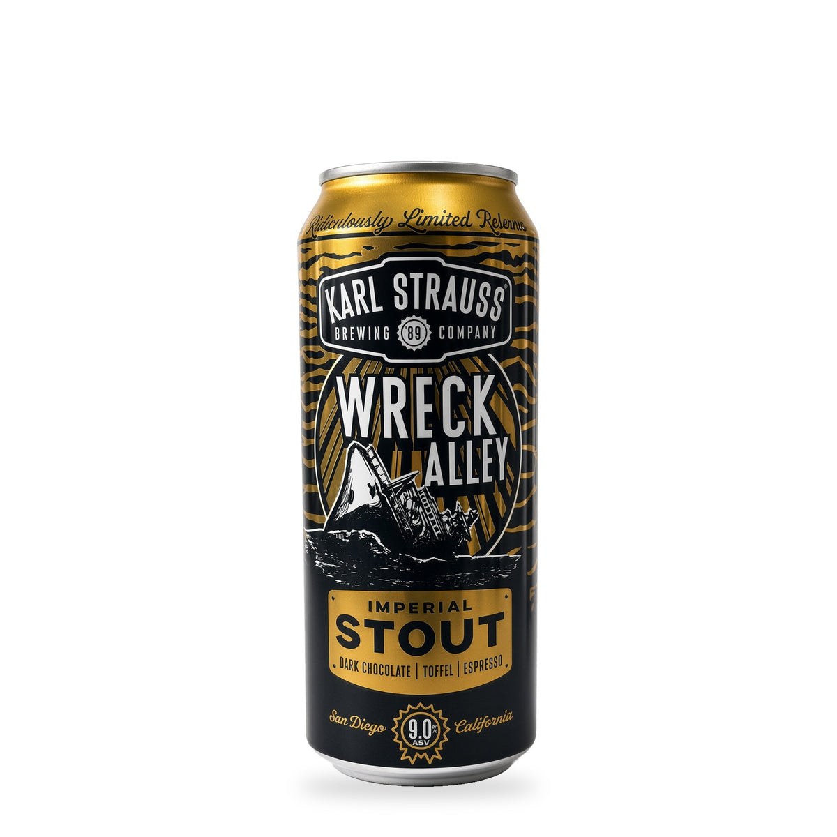 Cerveza Karl Strauss - Wreck Alley - Imperial Stout