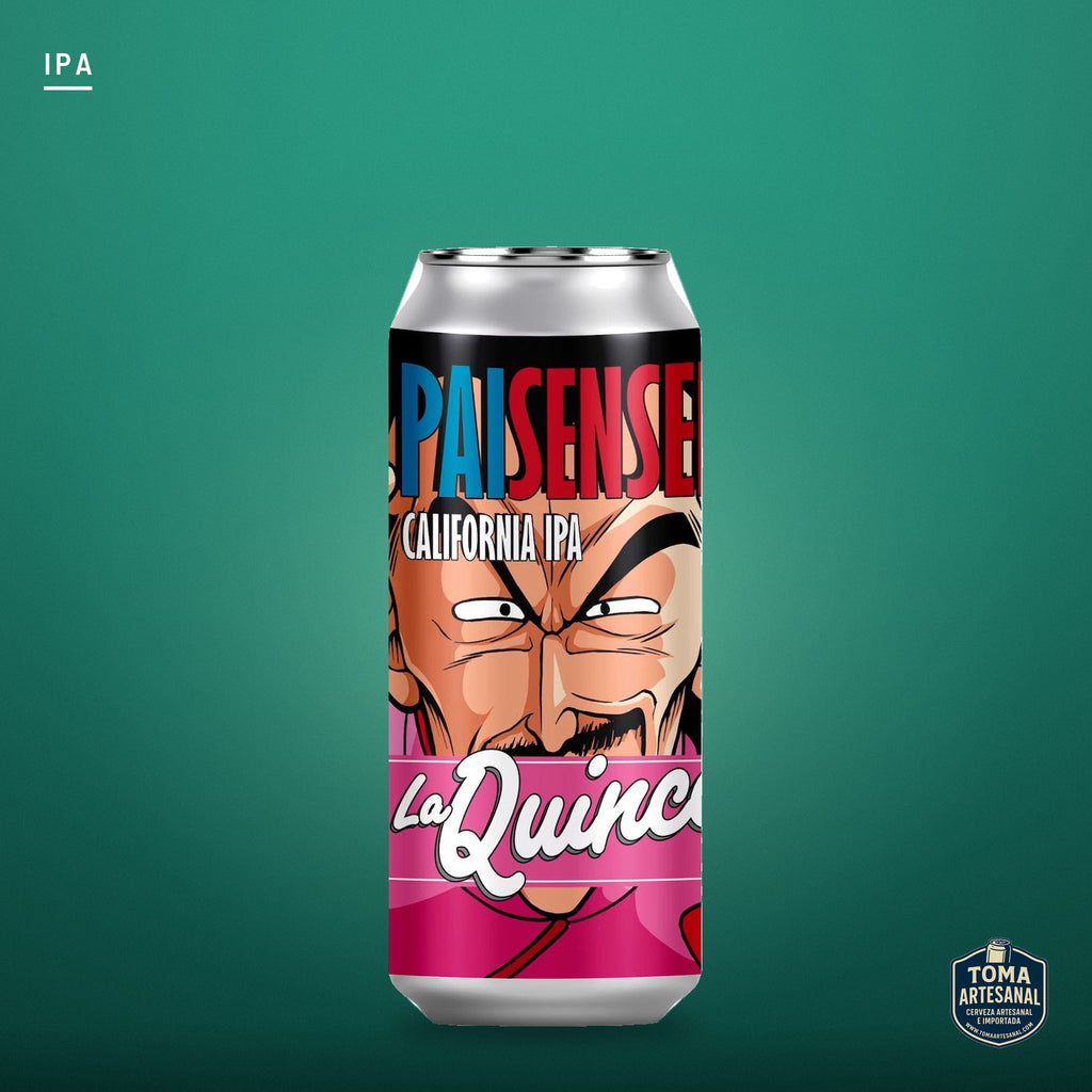 Cerveza La Quince - Pai Sensei (California IPA con Simcoe, Citra, Cryo Dorado, Strata y Krush) – Ipa | Toma Artesanal