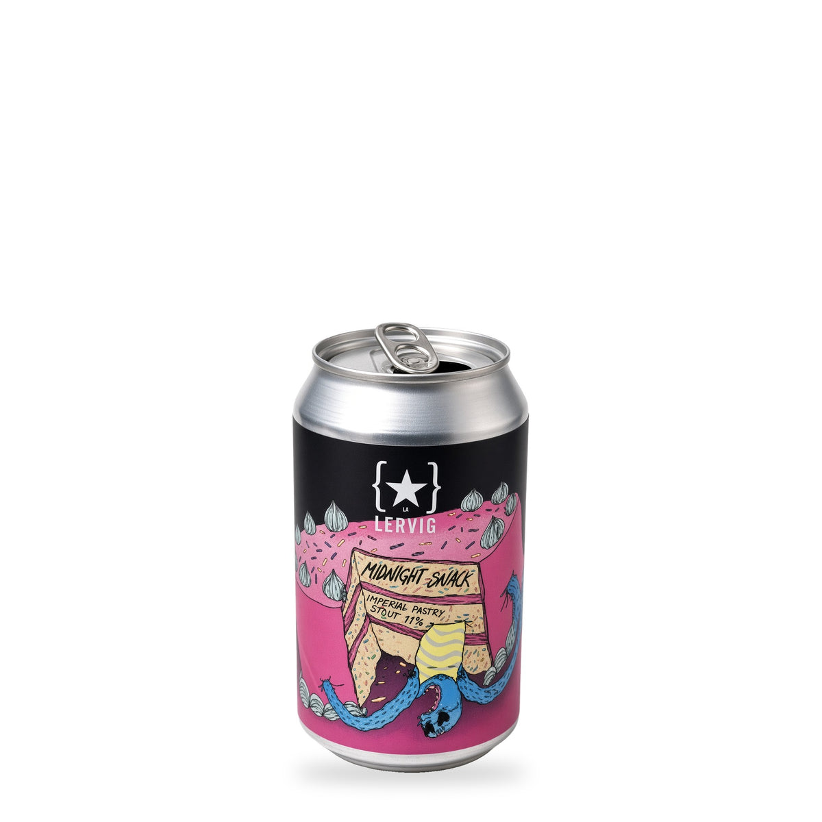 Cerveza Lervig - Midnight Snack - Imperial Pastry Stout with Chocolate, Caramel and Peanut Butter