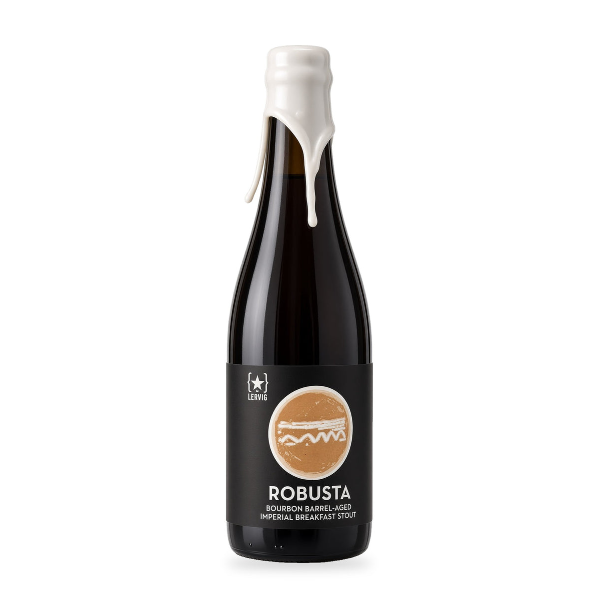 Cerveza Lervig Rackhouse - Robusta - 14-Month Bourbon BA Imperial Stout with Robusta Coffee Beans and Vanilla