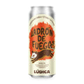 Lata de Lúdica Ladrón de Fuego Wheat IPA 473 ml