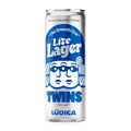 Lata de Lúdica Twins Lite Lager 355 ml