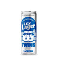 Lata de Lúdica Twins Lite Lager 355 ml