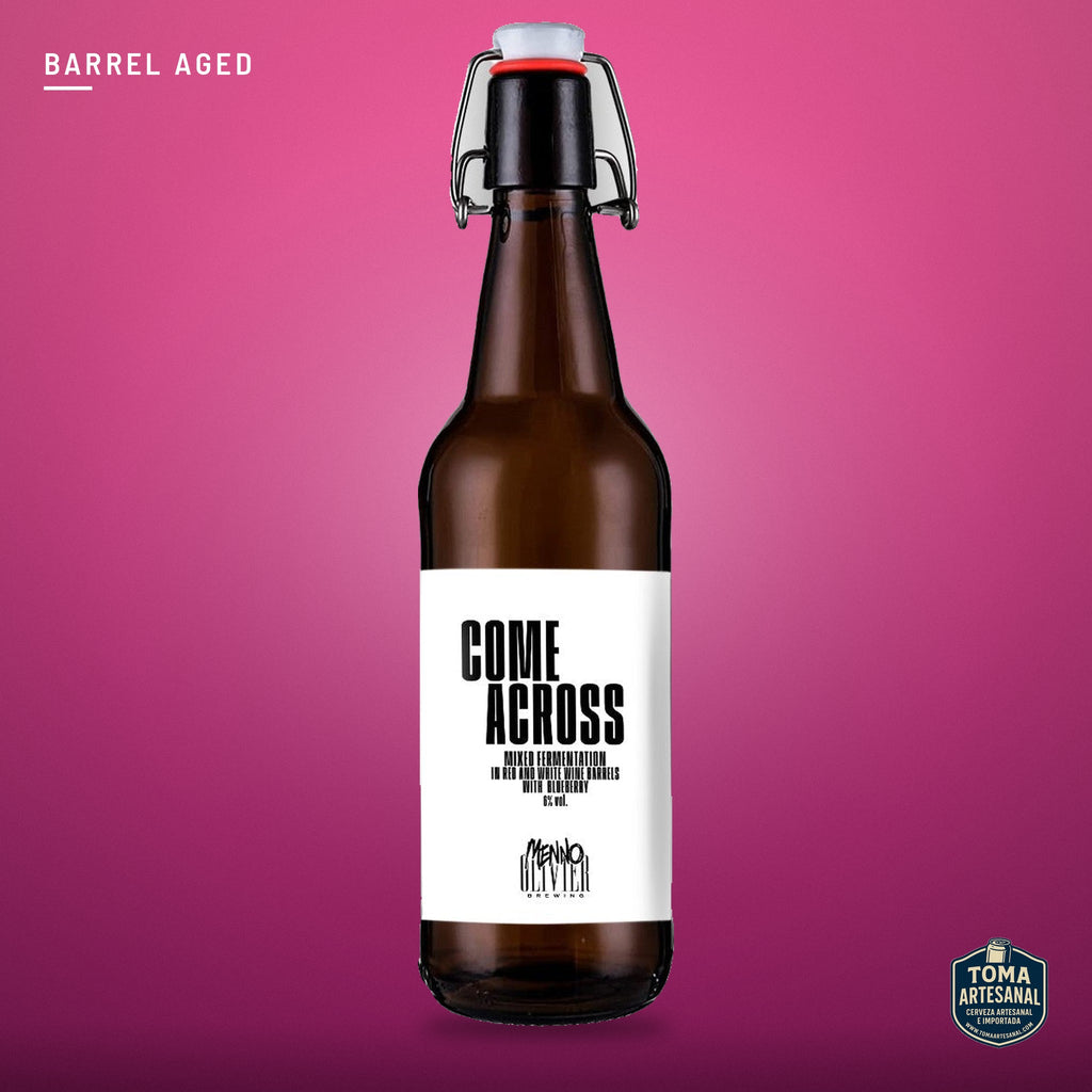 Cerveza Menno Olivier - Come Across (White & Red Wine Barrel Aged Mixed Ferm. Sour with Blueberries) – Barrel Aged | Toma Artesanal