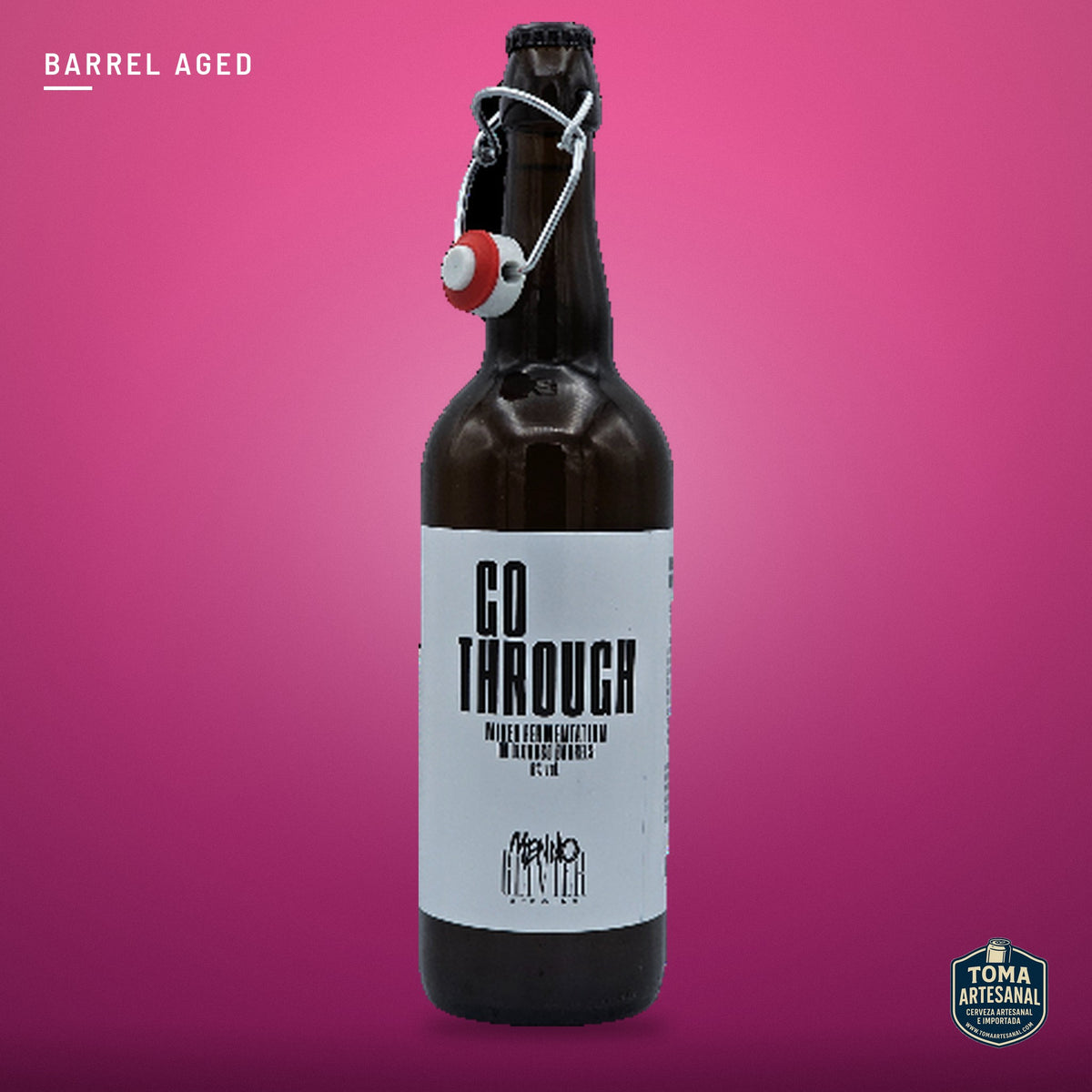 Cerveza Menno Olivier - Go Through (2-Year Oloroso Barrel Aged Mixed Fermentation Sour) – Barrel Aged | Toma Artesanal