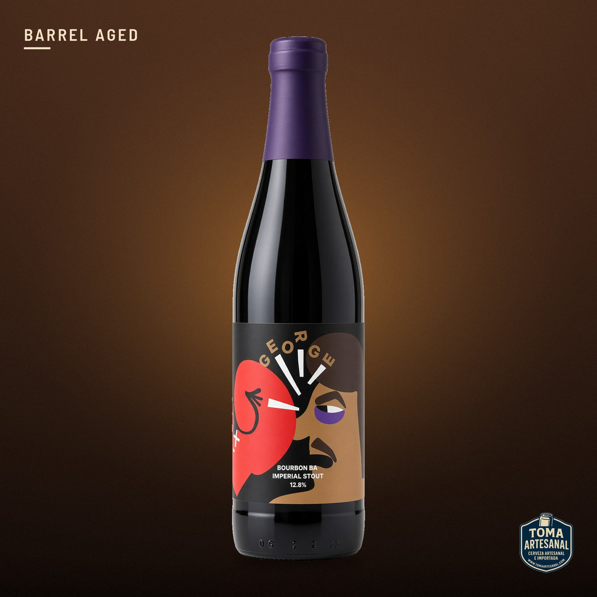 Cerveza Mikkeller - Bourbon BA George 2026 – Bourbon Barrel Aged Imperial Oatmeal Stout | Toma Artesanal