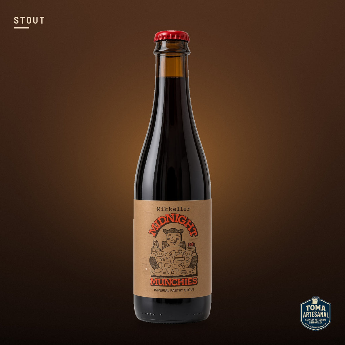 Cerveza Mikkeller - Midnight Munchies – Imperial Pastry Stout | Toma Artesanal