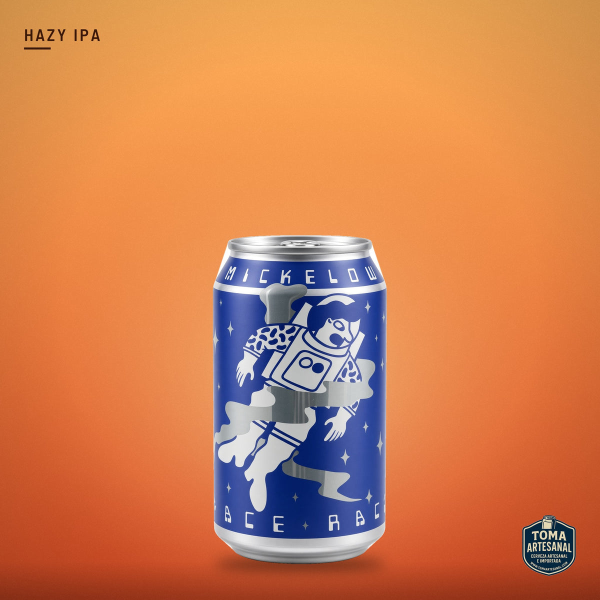 Cerveza Mikkeller - Space Race Hazy IPA – Gluten Free New England Style India Pale Ale | Toma Artesanal