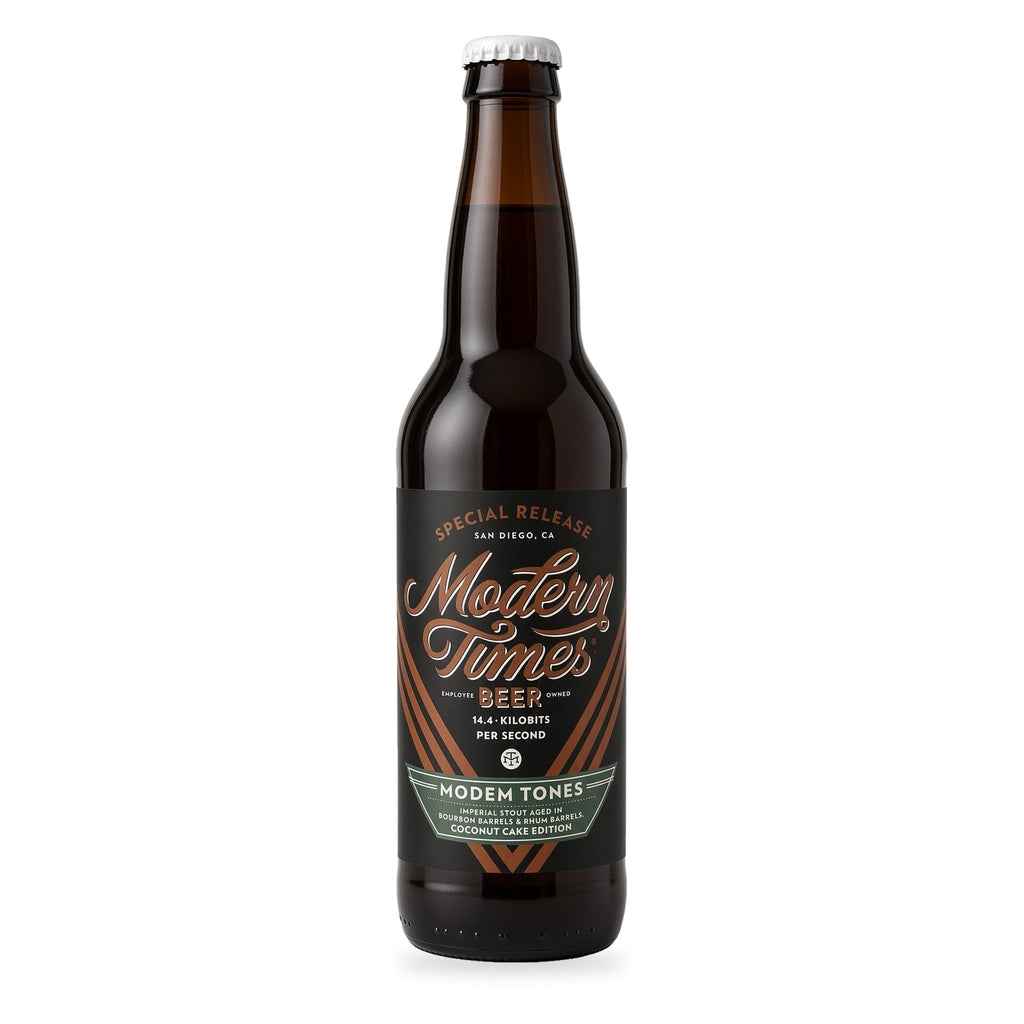 Cerveza Modern Times - Modem Tones: Coconut Cake Edition - Imperial Stout Aged in Bourbon Barrels & Rhum Barrels