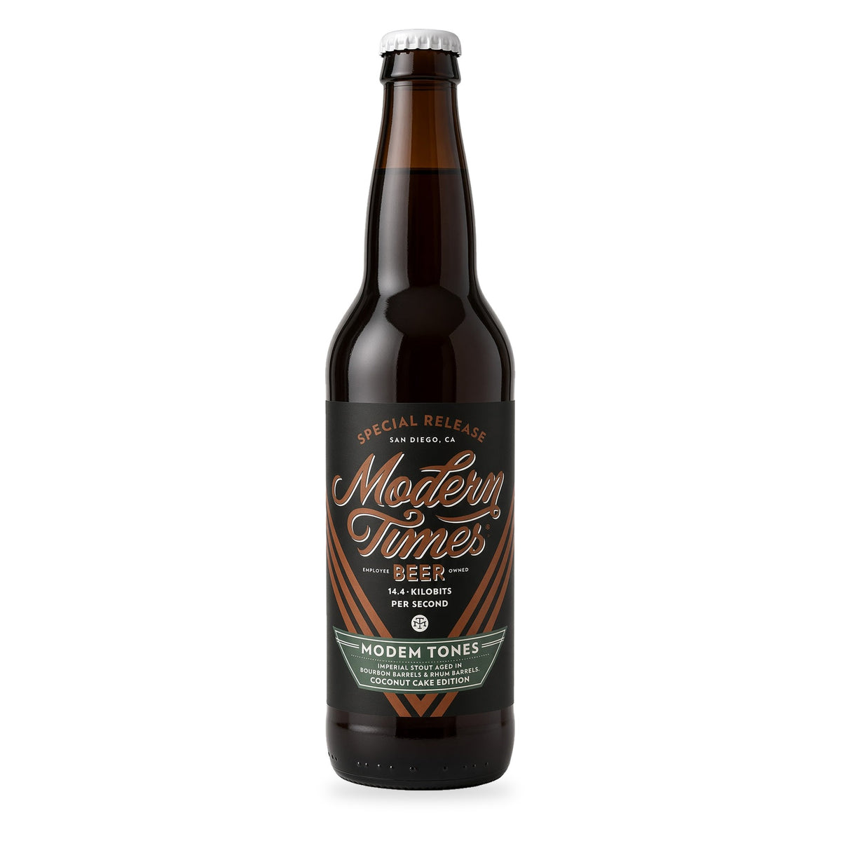 Cerveza Modern Times - Modem Tones: Coconut Cake Edition - Imperial Stout Aged in Bourbon Barrels & Rhum Barrels