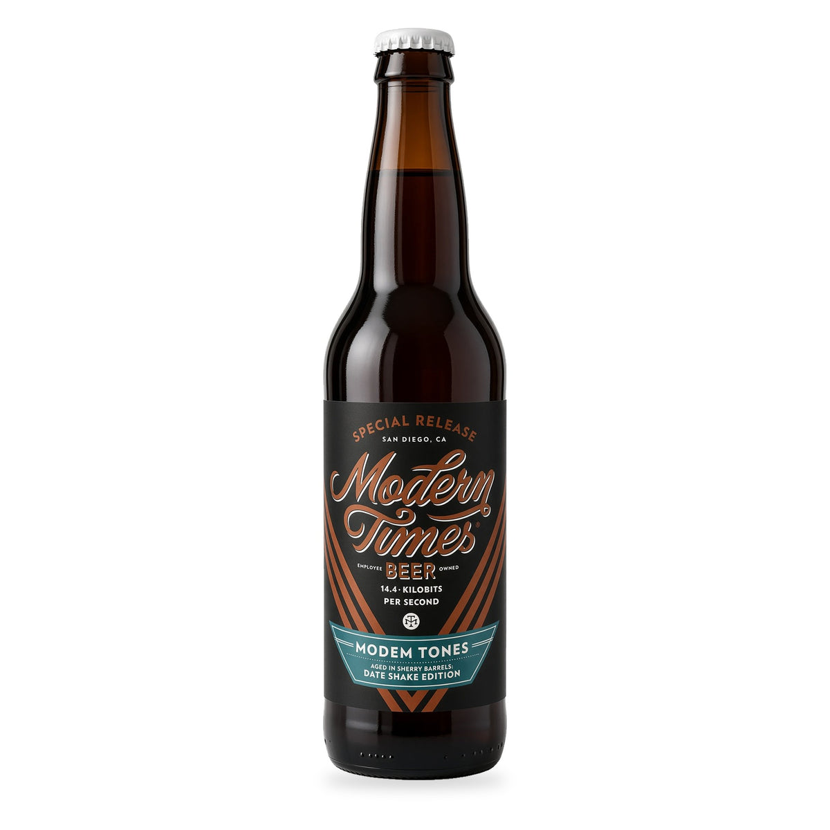 Cerveza Modern Times - Modem Tones: Date Shake Edition - Sherry Barrel Aged Imperial Stout with Dates, Walnuts, Vanilla, and Cinnamon