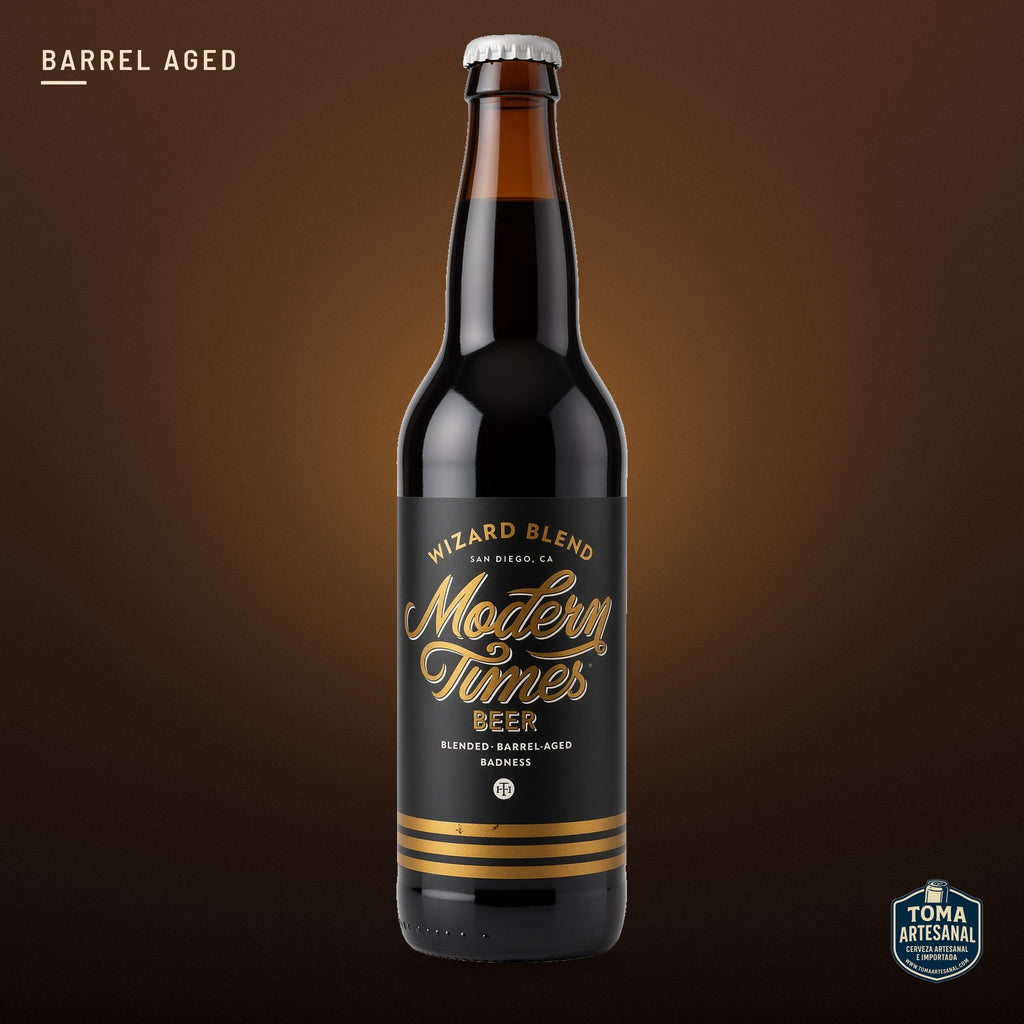 Cerveza Modern Times - Wizard Blend (2021) – Blended Barrel Aged Imperial Stout | Toma Artesanal
