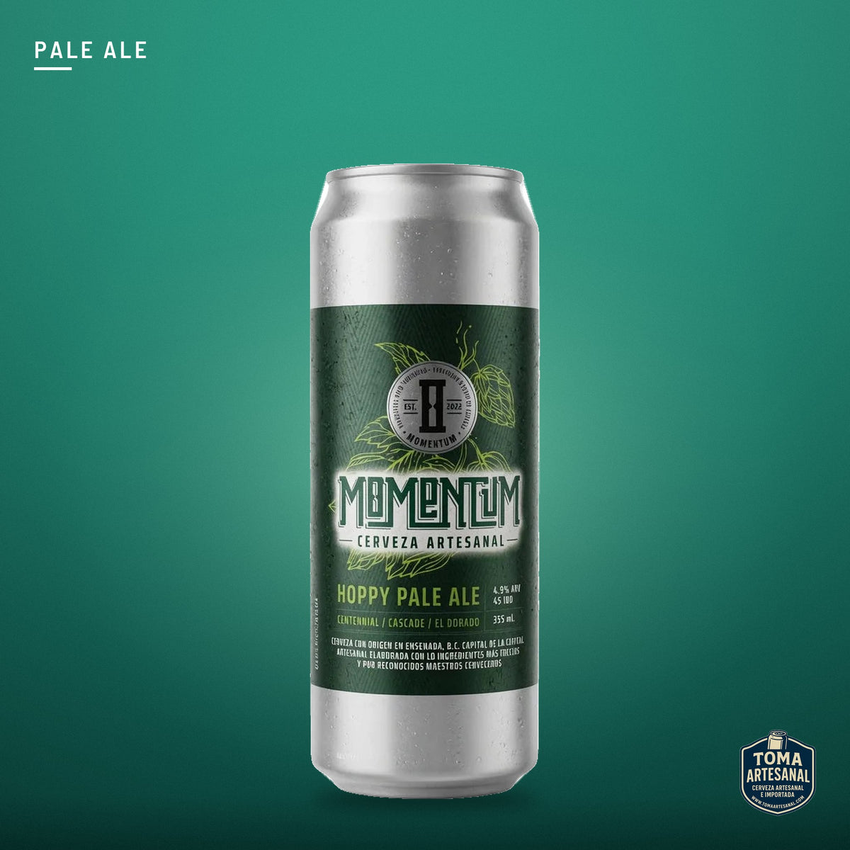 Cerveza Momentum - Hoppy Pale Ale – Pale Ale | Toma Artesanal