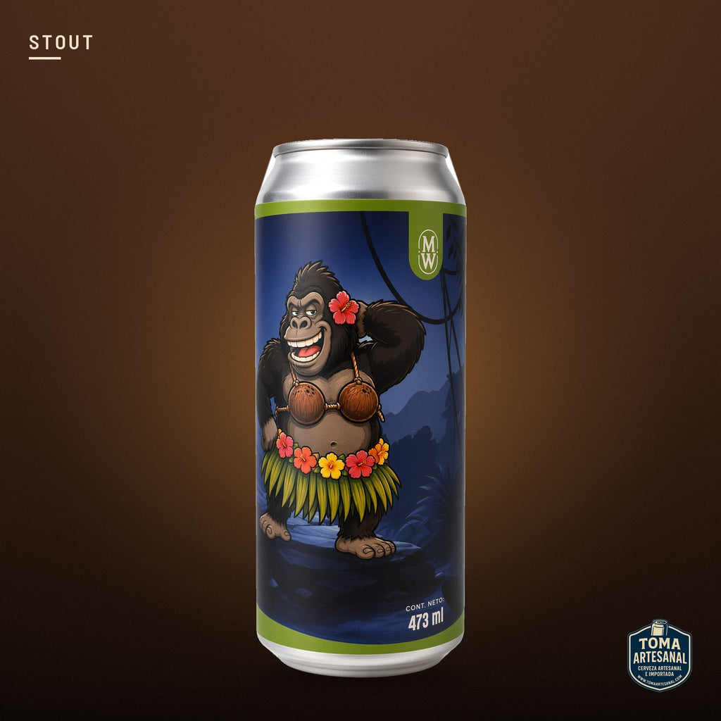Cerveza Monkey Waves - Choco Coco – Stout con Chocolate y Coco | Toma Artesanal