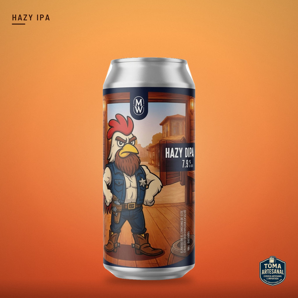 Cerveza Monkey Waves - Cock Norris – NEIPA | Toma Artesanal