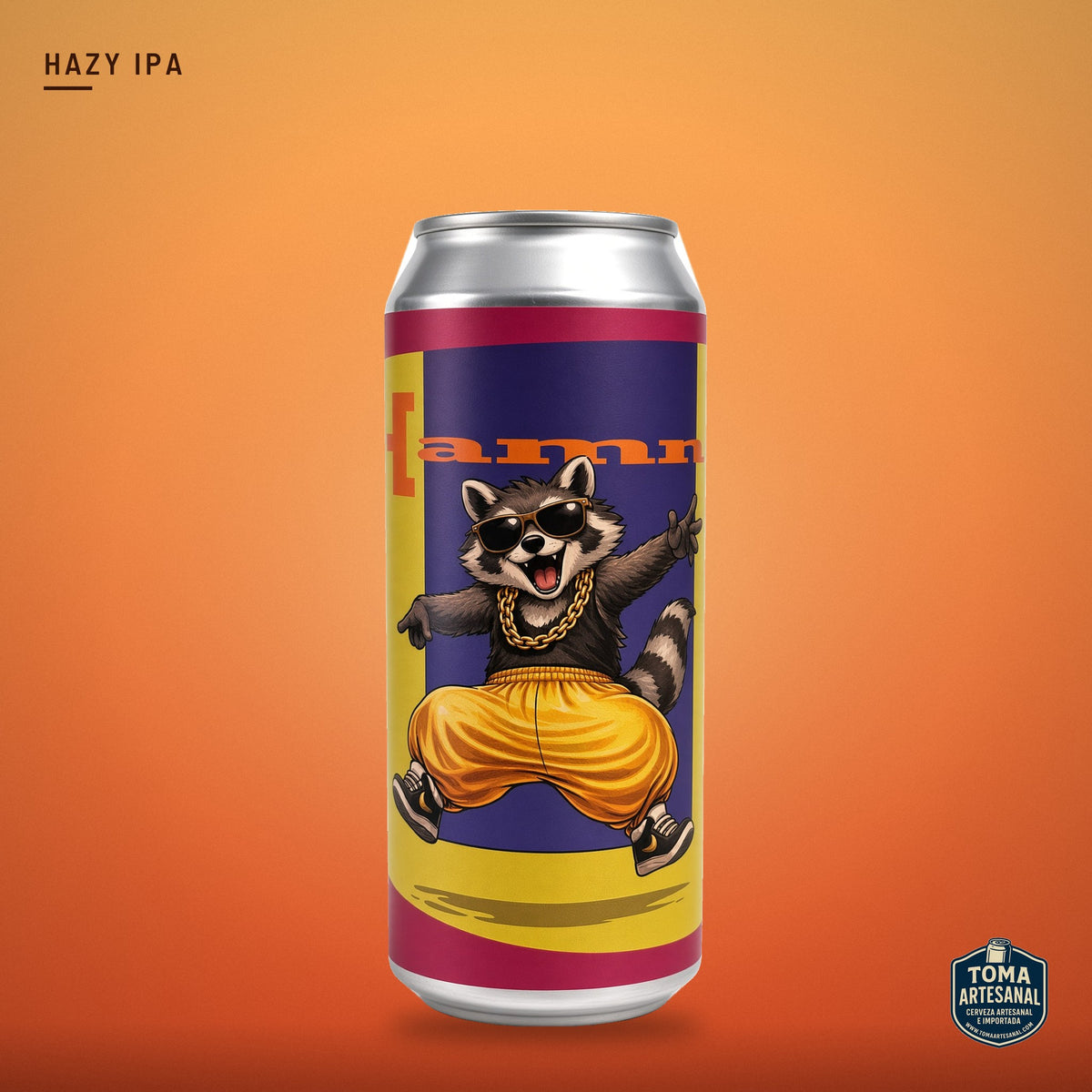 Cerveza Monkey Waves - Hammer Time – Hazy IPA | Toma Artesanal