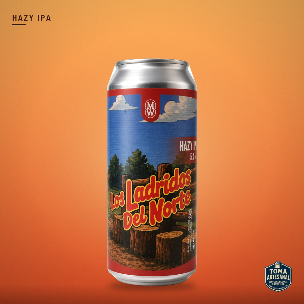 Cerveza Monkey Waves - Los Ladridos del Norte – Hazy IPA | Toma Artesanal