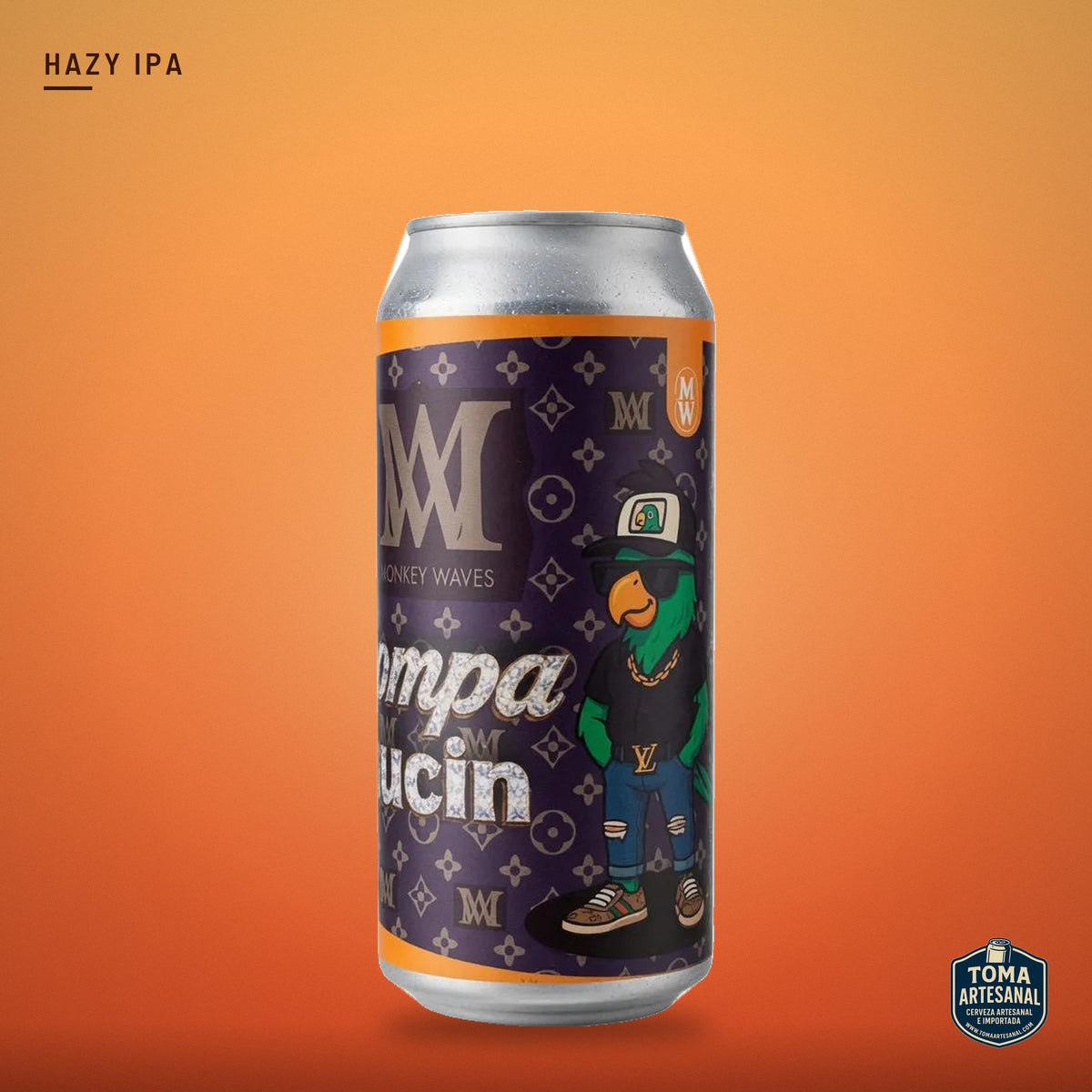 Cerveza Monkey Waves - Mi Compa El Alucin – NEIPA | Toma Artesanal